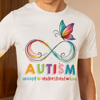 Ökad medvetenhet om autism - förståelse för Kärlek T Shirt
