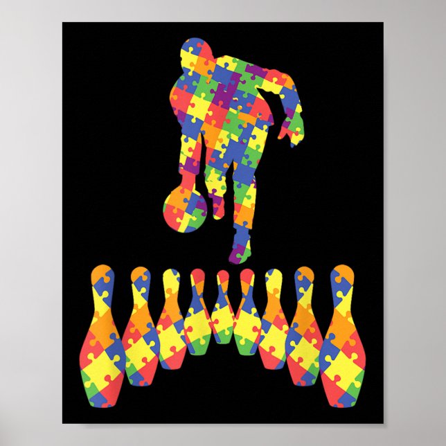 Ökad medvetenhet om autism poster (Framsidan)