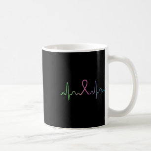Ökad medvetenhet om bröstcancer Överlevnad Gift Kaffemugg