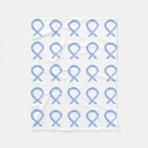 Ökad medvetenhet om bröstcancer Ribbon Fleece Blan