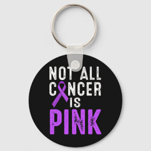 Ökad medvetenhet om cancer i bukspottkörteln Rosa Nyckelring