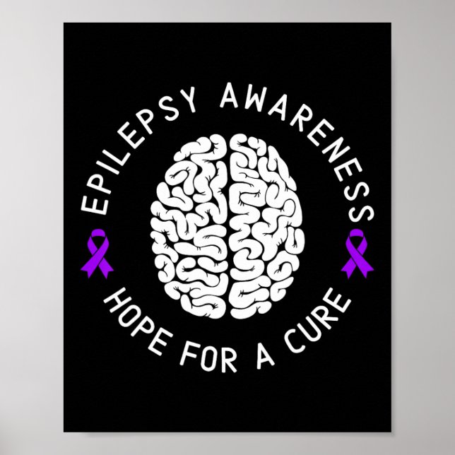 Ökad medvetenhet om epilepsi hopp om ett rent epil poster (Framsidan)