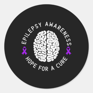 Ökad medvetenhet om epilepsi hopp om ett rent epil runt klistermärke