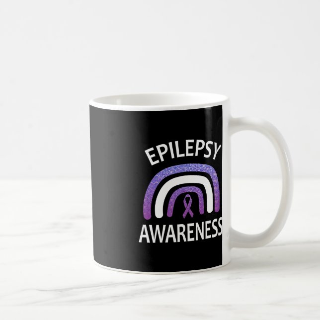 Ökad medvetenhet om epilepsi och stöd till krigare kaffemugg (Höger)