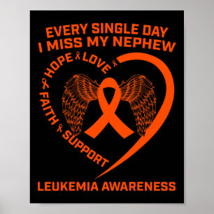 Ökad medvetenhet om Hjärtsleukemi i minnet av Neph Poster