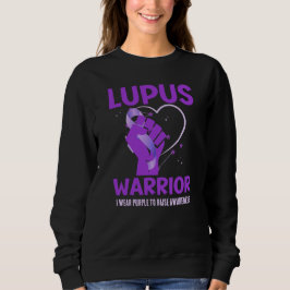 Ökad medvetenhet om LUPUS WARRIOR Lila Anpassnings T Shirt