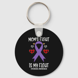 Ökad medvetenhet om min Mamma Fight är min kamp Nyckelring