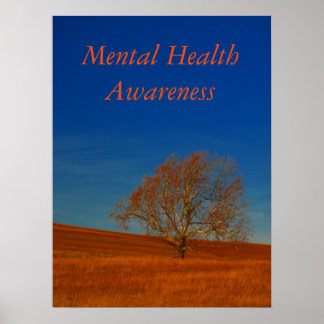 Ökad medvetenhet om psykisk hälsa Poster