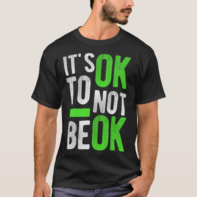 Ökad medvetenhet om psykisk hälsa.. t shirt (Framsida)