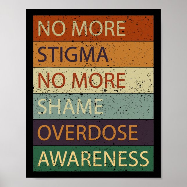 Ökad tigmatisering Ingen mer skam Överkänslighet Poster (Framsidan)