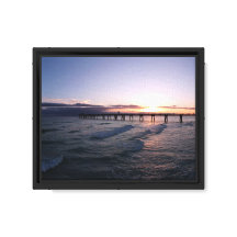 Okaloosa Island Pier Florida Solnedgång via drönar
