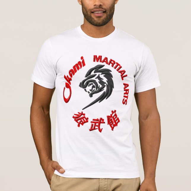Okami kampsportar t-shirt (Framsida)