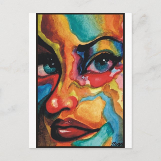 Okänd artist vykort (Framsida)