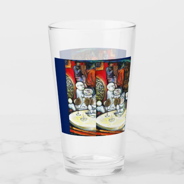 Okänd av utmaning glaskopp (Framsida)