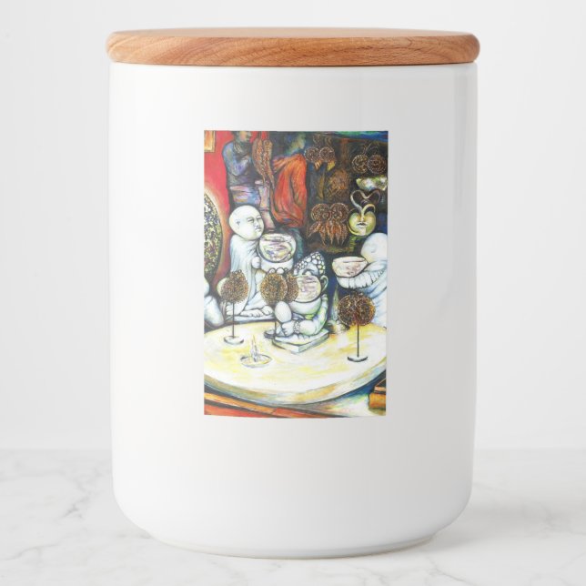 Okänd av utmaning mat etikett (Framsida)