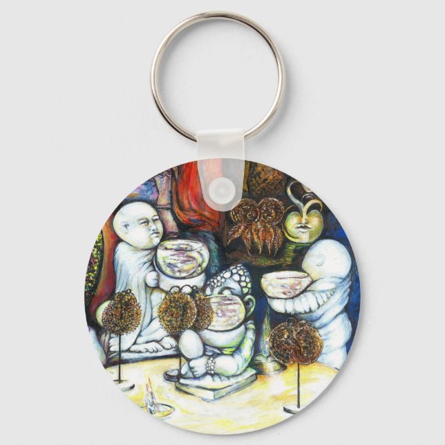 Okänd av utmaning nyckelring (Framsida)