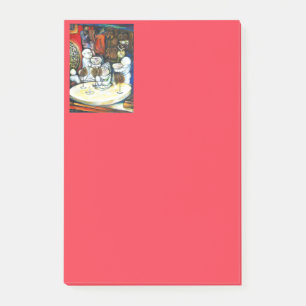 Okänd av utmaning post-it block