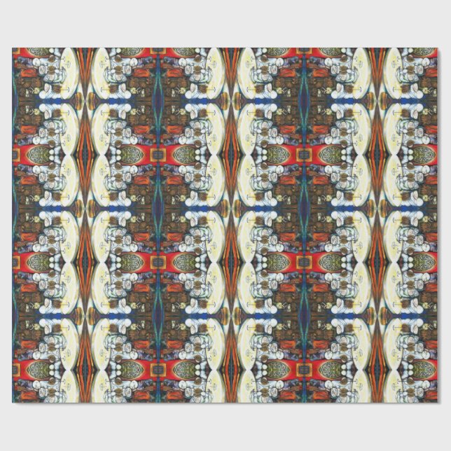 Okänd av utmaning presentpapper (Platt)