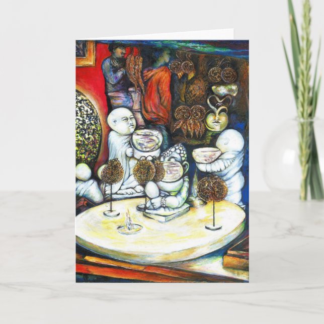 Okänd av utmaning tack kort (Framsida)