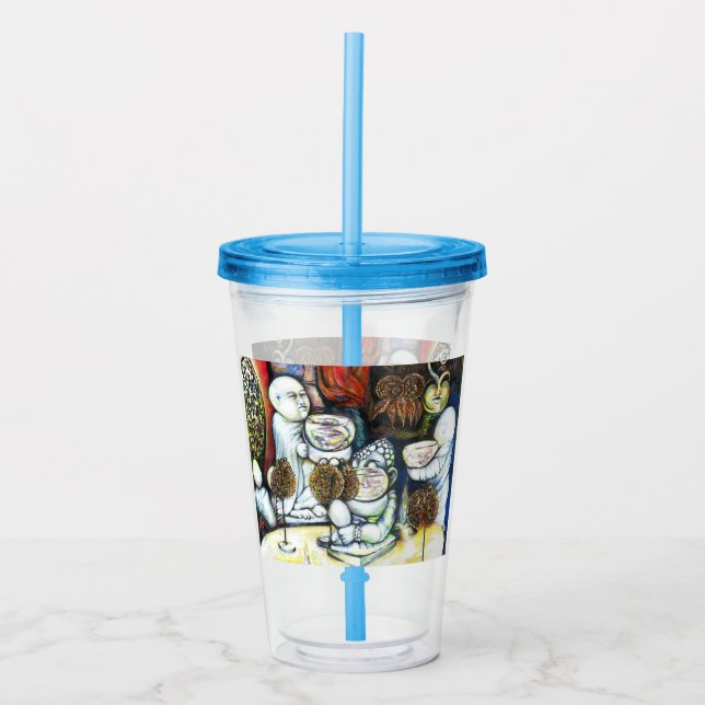 Okänd av utmaning take away mugg (Framsida)