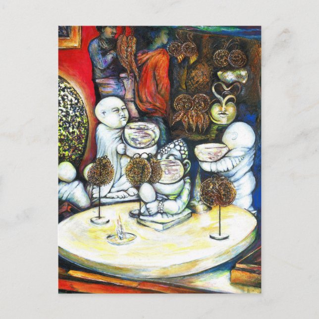 Okänd av utmaning vykort (Framsida)