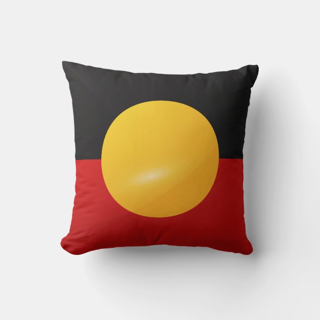 Okänd fyrkantig flagga kudde (Framsida)