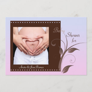 Okänd Gender - inbjudan till foto Babykläder