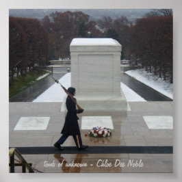 Okänd grav - Arlington Poster