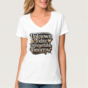 Okänd Idag, Oförglömlig I Morgon T Shirt