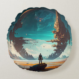 Okänd planetsida Dubbla Rund Kudde