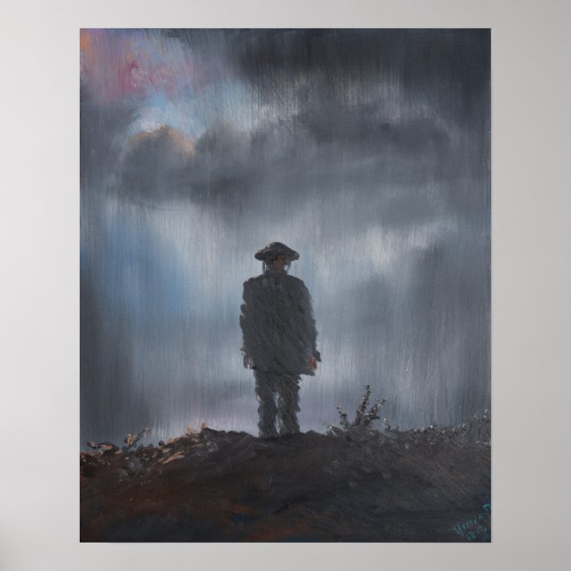 Okänd soldat första världskriget 2014 poster (Framsidan)