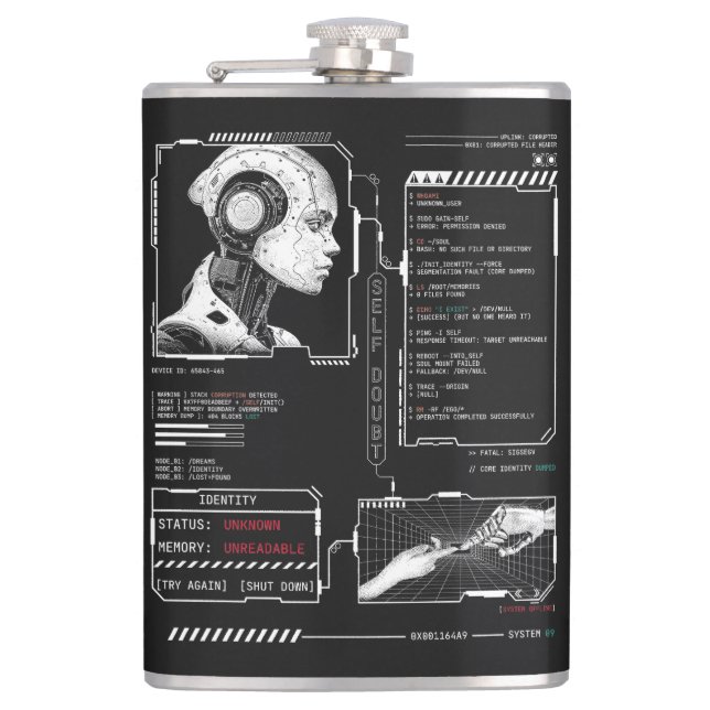 Okänd - Teknobrutalist Streetwear Design Fickplunta (Framsidan)