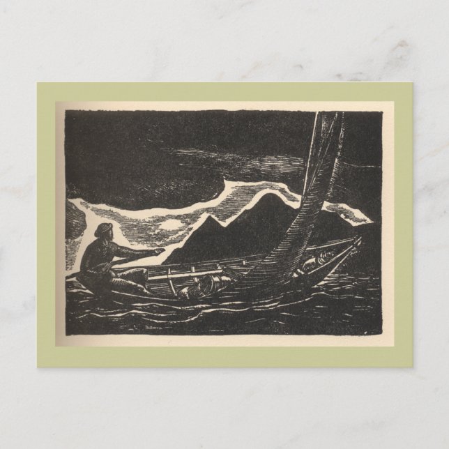 Okänd Vatten Vykort (Framsida)