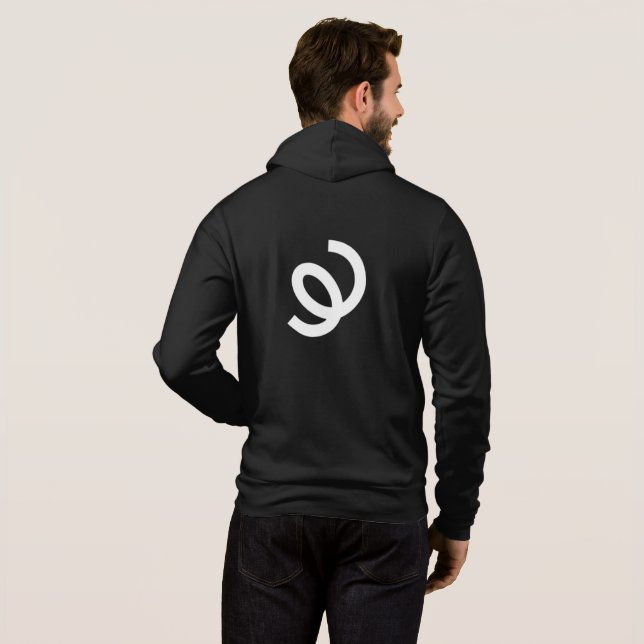 OKÄND VOID - Mysterious Streetwear Hoodie T Shirt (Hel baksida)