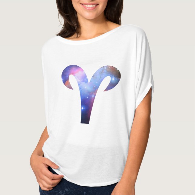 Ökande symbolcirkel överkant t-shirt (Framsida)