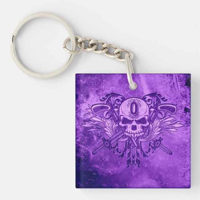 O'Kane logotyp Keychain (lilor) (Framsidan)