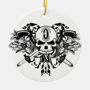 O'Kane logotyp Ornamnt Julgransprydnad Keramik