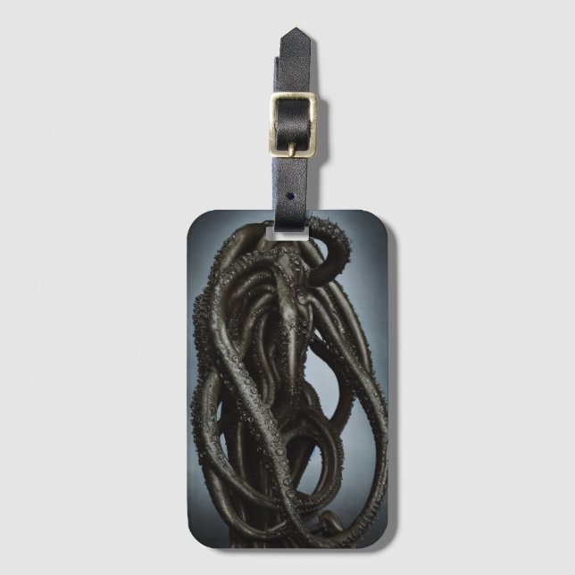 Okänt okänt Octopus Tentacle Creature Bagagebricka (Framsida vertikal)