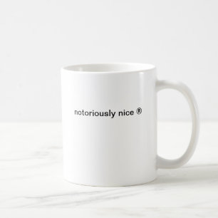 ökänt trevligt kaffemugg