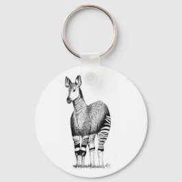 Okapi Art-Nyckelring Nyckelring