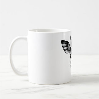 Okapi Kärlek - Realistiskt Black & White Okapi Hea Kaffemugg