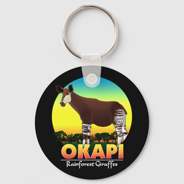 Okapi Nyckelring (Framsida)