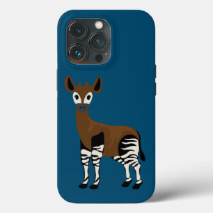 Okapi Tecknad, Majestic Okapi Animal, Okapi Älskar