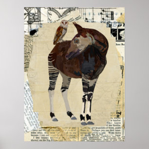 OKAPI & UGGLA Art Poster