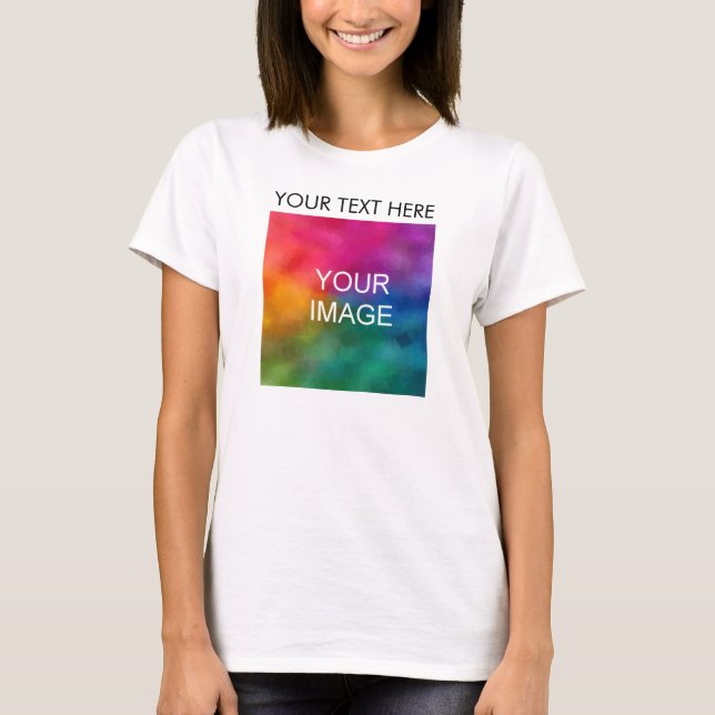 Ökar Anpassningsbarna Elegant Modern Trendig Mall T Shirt (Framsida)