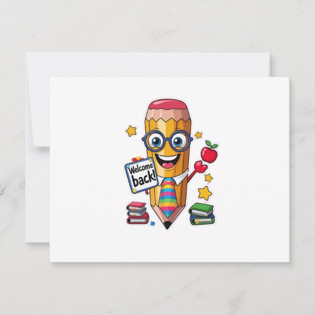 Ökat och mildrande - Flat Card i Back to school (Framsida)