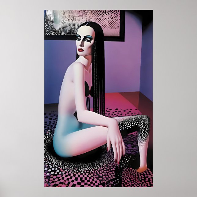 Ökat Redo - Ken Gage Surreal Art Poster (Framsidan)