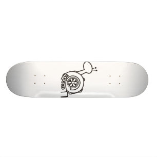 Ökat stiga ombord old school skateboard bräda 21,6 cm