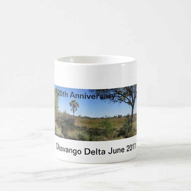 Okavango delta, Botswana, afrika Kaffemugg (Center)