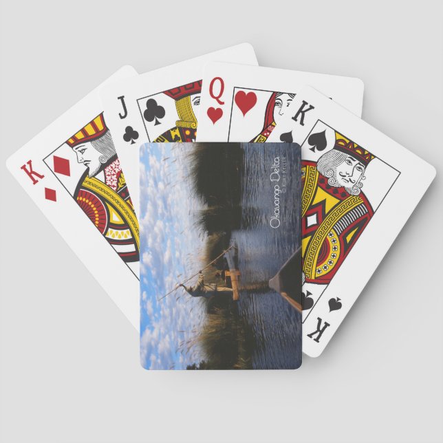 Okavango Delta Casinokort (Baksidan)